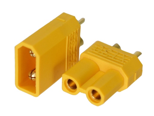 [XT30] Set de Conectores XT30 Macho y Hembra para Baterias, Drones, RC