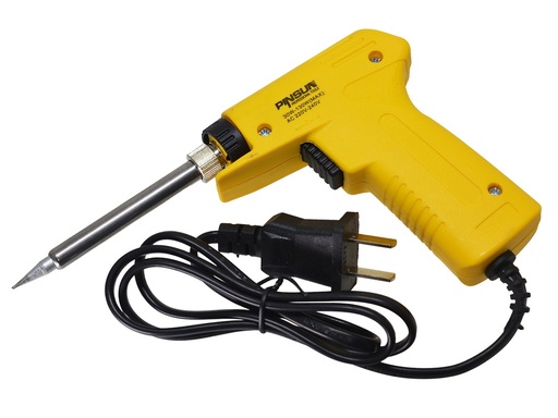 [PS-130W] Cautin Tipo Pistola para Soldar "PINSUN" 30-130W, Enchufe Americano