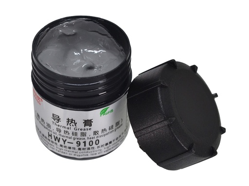 [HWY-9100] Grasa Pasta Silicona Térmica para disipar calor de 25gr 