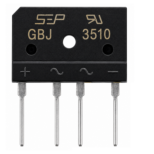 [GBJ3510] Diodo Puente Rectificador 35A 1000V de Alta Potencia