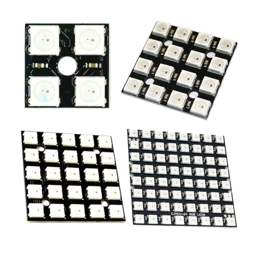 WS2812 Modulo Matriz LED RGB WS2812 5050 5V Direccionable