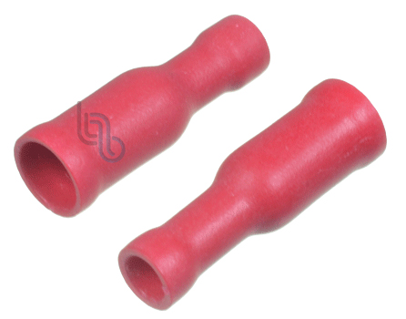 [FRD1.25-156] TERMINAL HEMBRA AISLADO T/BALA AWG22-16 ROJO