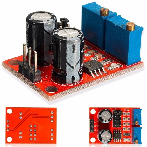 [GEN-NE555] GEN-NE555 Módulo Generador de Pulso NE555 – Generador de Señal de Onda Cuadrada 5–12V Ajustable
