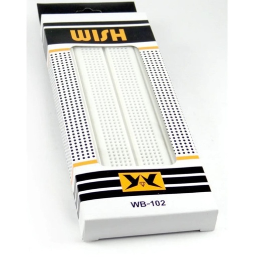 [WB-102] Protoboard WISH con Base, Placa de Pruebas con Agujeros Reforzados