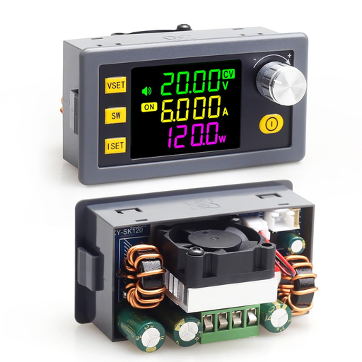 [SK120] SK120 Convertidor Buck/Boost Fuente de Alimentación para Laboratorio Regulable CV/CC