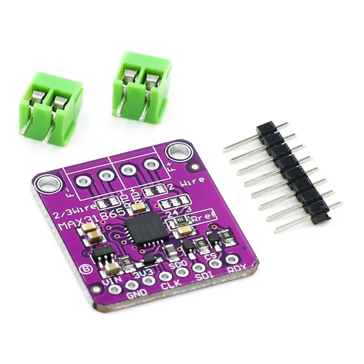 [MAX31865] MAX31865 Modulo Convertidor RTD PT100 / PT1000 a SPI de Alta Precisión