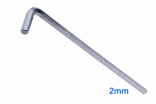 [HEX-2] Llave Allen Hexagonal 2mm Tipo L de Acero