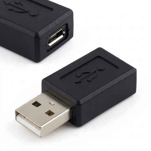 [B8-USBA] Adaptador USB Tipo A a USB Micro Hembra Convertidor