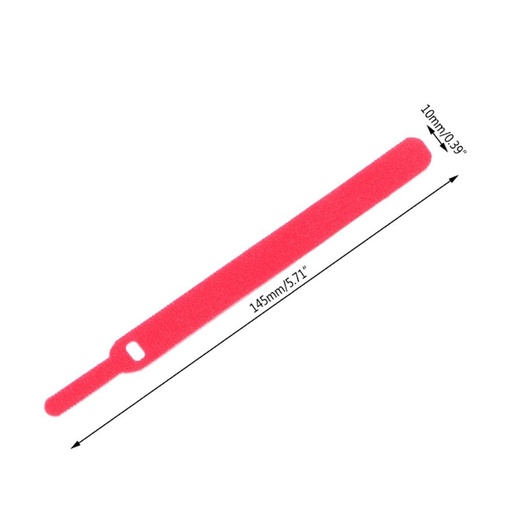 [VELCRO-10] Velcro de Nylon para Amarrar 10 unidades 1cm Ancho