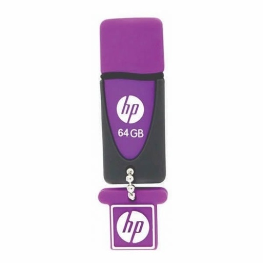 [HP-64] Memoria USB 64GB HP Pendrive con Tapa Protectora y Llavero 