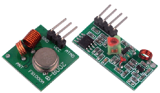 [FST-3CZS-3-434] Módulo de RF 434 MHz ASK Transmisor y Receptor