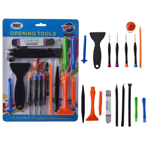 [NO-2288] Kit de Herramientas de Apertura 17 EN 1