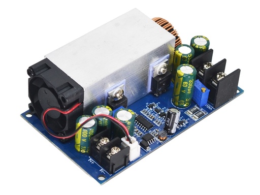[SD-600W] Módulo Step Down, Fuente Reductor de Voltaje, 600W 25A CC-CC Ajustable In:12-75V, Out:2.5-60V
