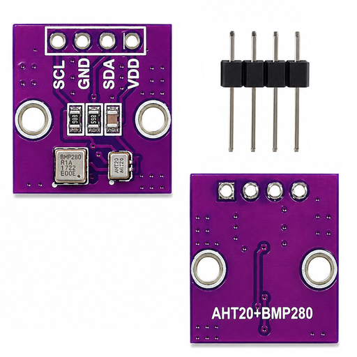 [BMP280 + AHT20] BMP280 + AHT20 Modulo Sensor de Temperatura, Humedad y Presión Atmosférica I2C