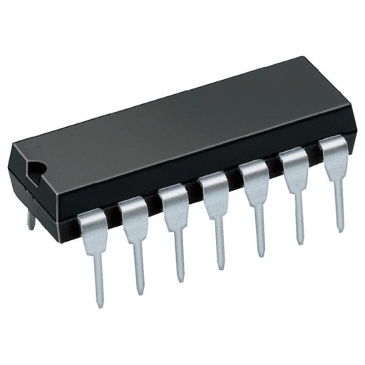 [74LS14N] SN74LS14N Seis Inversores Schmitt Trigger DIP-14