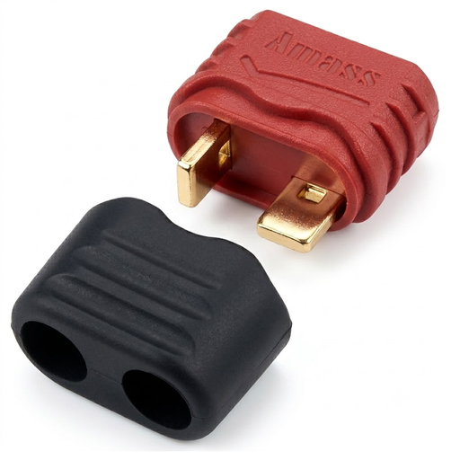 [TPH] Conector Hembra Deans T-Plug Amass con Protector
