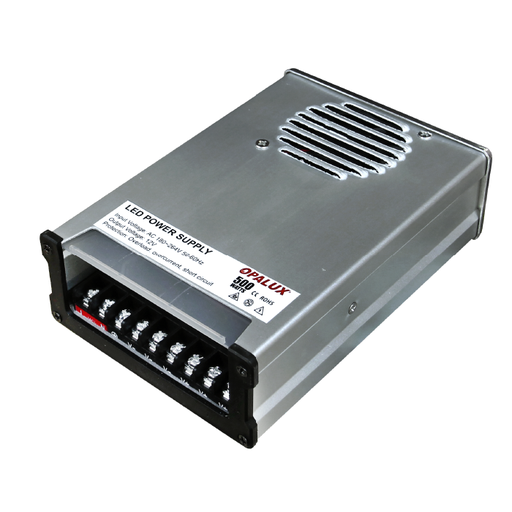 [OP-F12V40A-500W] OP-F12V40A-500W Fuente De Poder "OPALUX", 500 Watts" 220V, 12V 40A