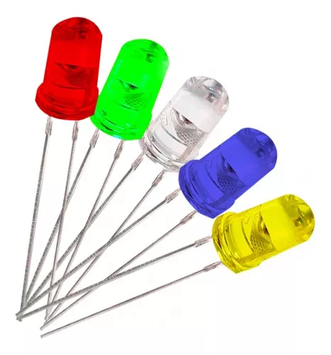 [LROS-5-WC] Led Rosado Transparente de 5mm 2000-25000 MCD
