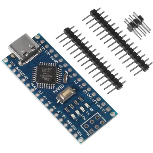[NANO340-P] NANO340 Arduino Nano USB C 3.0 CH340 16 Mhz tipo C  sin Soldar