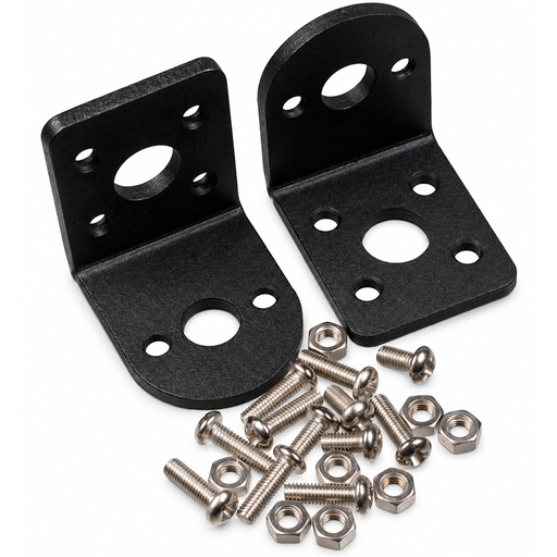 [BR-25MOT] Bracket para Motor de 25mm de Aluminio par