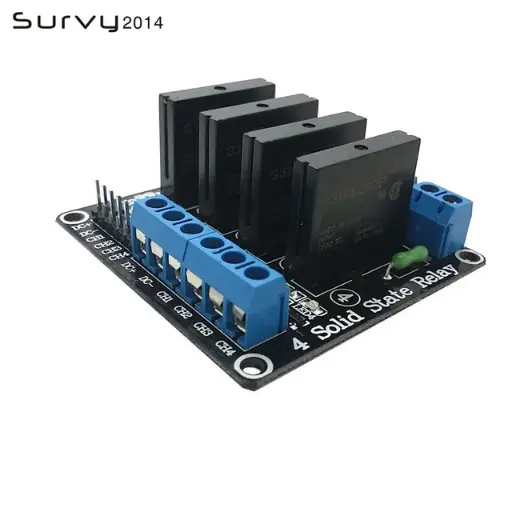 [G3MB-X4PCB] Módulo 4 Relé Sólido en PCB