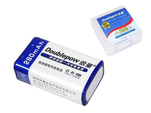 [GBT-22084] Bateria de NI-MH 9v. 280mAH Recargable