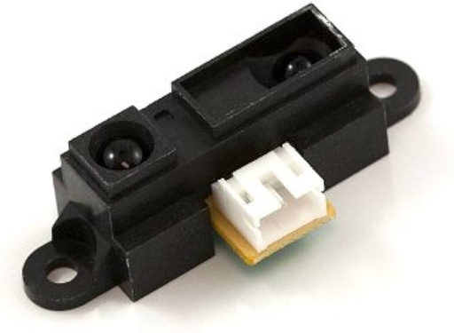 [GP2Y0A21YK0F] Sensor de Medición de Distancia Infrarrojo. Alcance: 10 a 80 cm. 