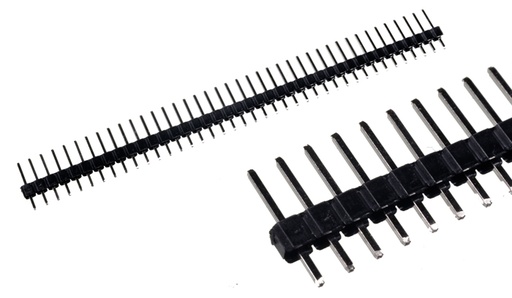 [HM-1X40] Header Pines Macho 2.54mm Recto Tira 40 Pines
