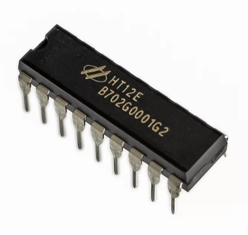 [HT12D] Circuito Decodificador 2X12