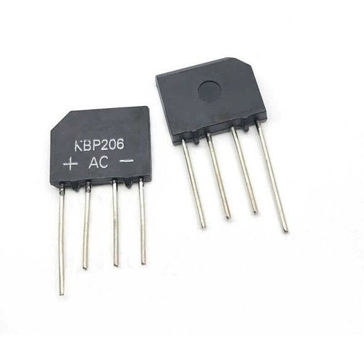 [KBP206] PUENTE DE DIODOS 2A 600V