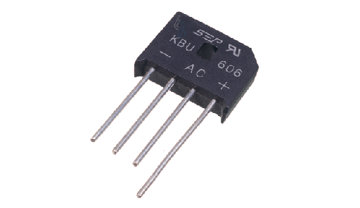 [KBU606] PUENTE DE DIODOS 6AMP 600W 420VRMS