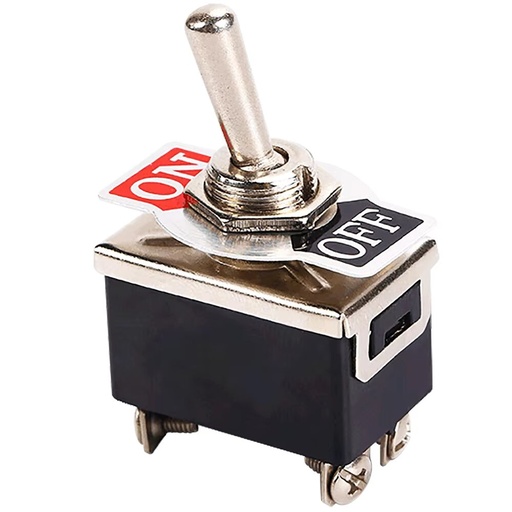 [KN3C-201A           ] SWITCH CODILLO DPST 4 PIN 10A/250V ON-OFF         