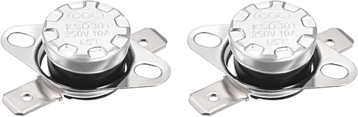 [KSD301-65C] SWITCH TERMICO DE 65 GRADOS