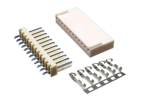 [L2510X12-PCB] Molex Impreso de 12 Pines Hembra/Macho 2.54mm