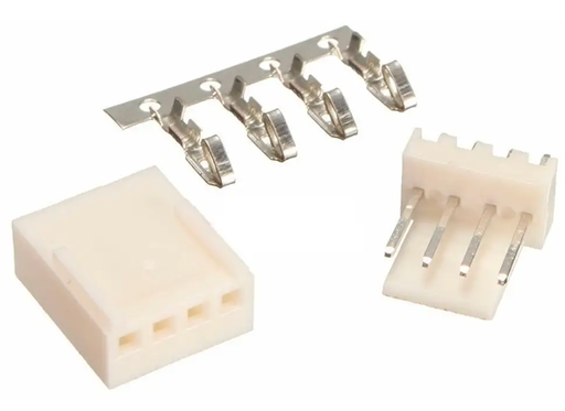 [L2510X4-PCB] Molex Impreso de 4 Pines Hembra/Macho 2.54mm