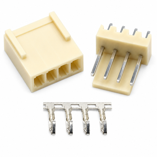 [L2510X4-PCB] Molex Impreso de 4 Pines Hembra/Macho 2.54mm
