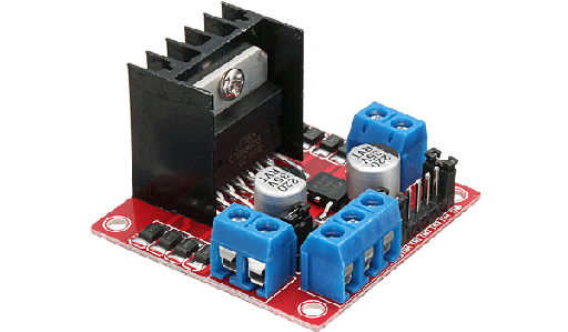 [L298-PCB] L298N Módulo Driver Puente H para Control de Motores