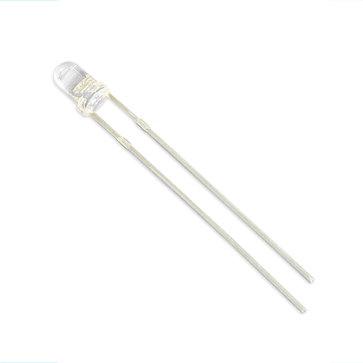 [LB-3-WC] Led Blanco Transparente SB 3mm