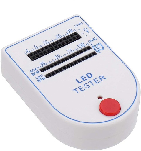 [LED-TESTER] LED-TESTER Probador de Leds Color Blanco  