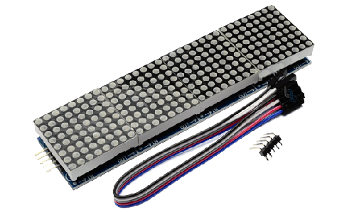 [MAX7219-X4] MAX7219-X4 Driver de Leds con Display de 256 Leds 