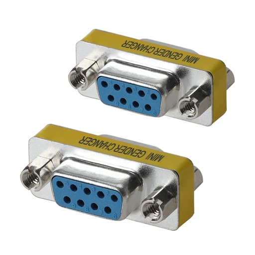 [MGC-9H9H] Mini Gender Changer 9 Pines Hembra Hembra DB9
