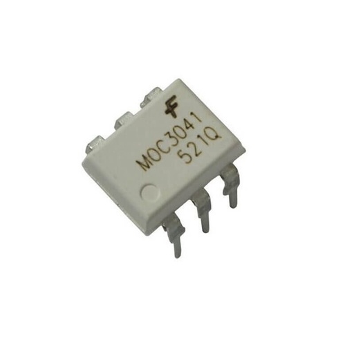 [MOC3041] Optoacoplador Salida Riac Zero Cros