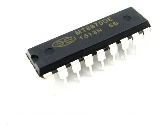 [MT8870DE            ] RECEPTOR INTEGRADO DTMF                           