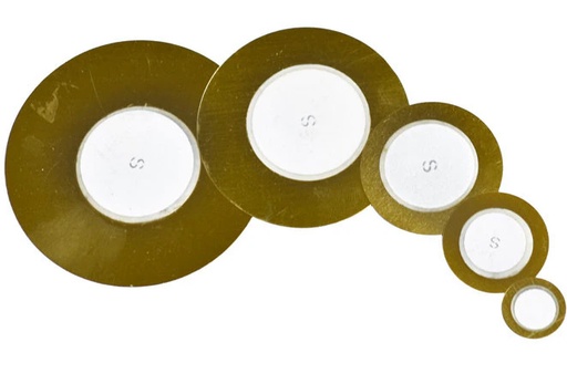 [PATZ2719] Piezo Elemento Cerámico 27mm X 0.4mm X 0.17mm