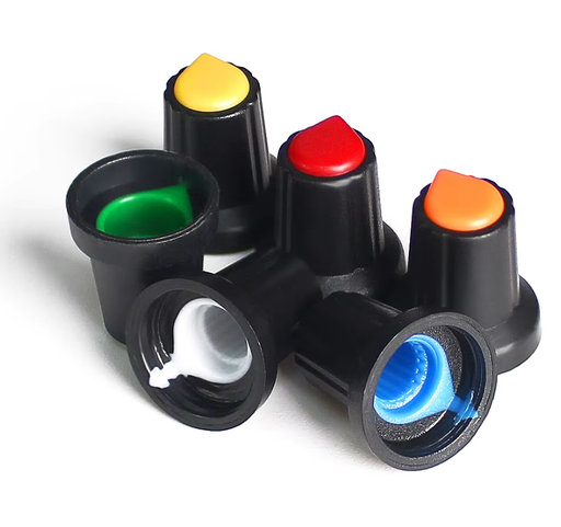 [PER-1070] Perilla P./Potenciometro, Plastico Colores