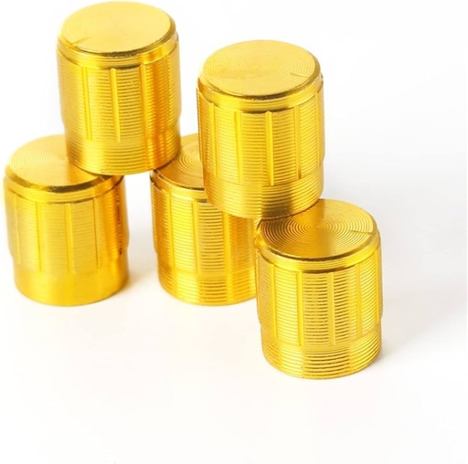[PER-10G             ] Perilla P./Potenciometro, Dorada Aluminio